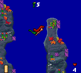 Ariel the Little Mermaid (USA, Europe) In game screenshot